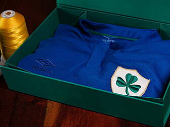 Umbro release blue Ireland jer...